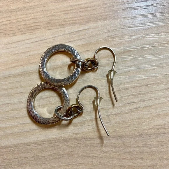 GURHAN Elegant Gold-Toned Hoop Earrings - Picture 2 of 2